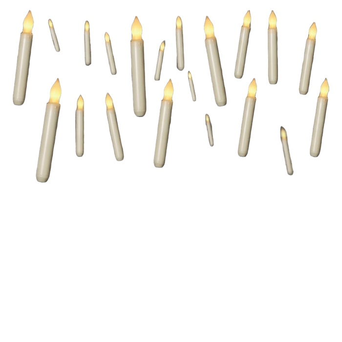 Floating Candles Halloween Decoration (24-pc, No Remote)