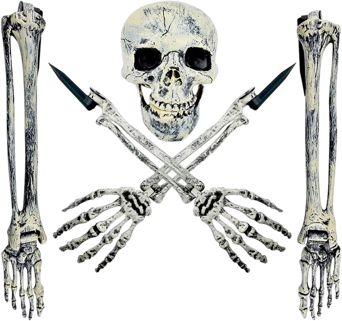 Graveyard Groundbreaker Skeleton Stakes (5-pc)