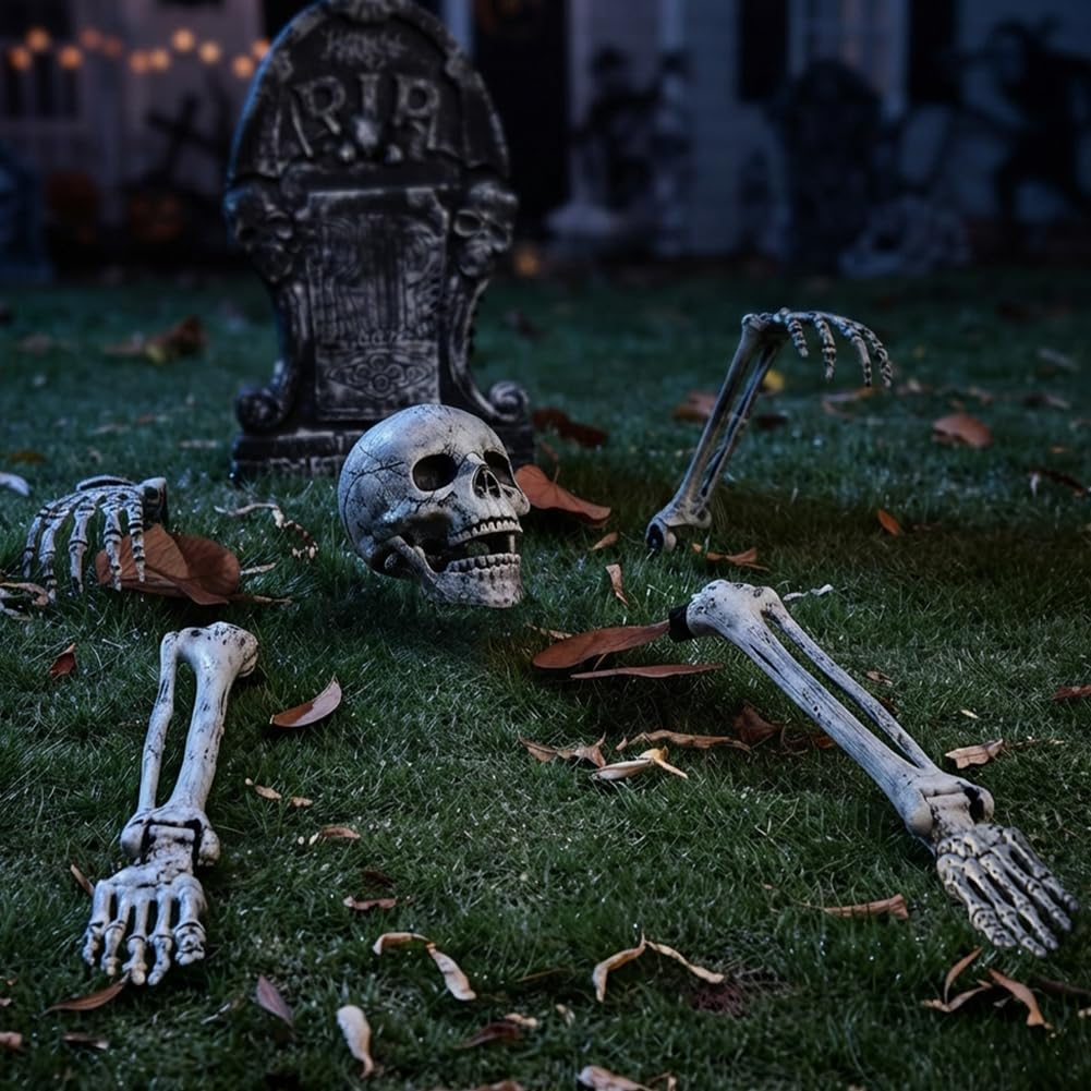 Graveyard Groundbreaker Skeleton Stakes (5-pc)