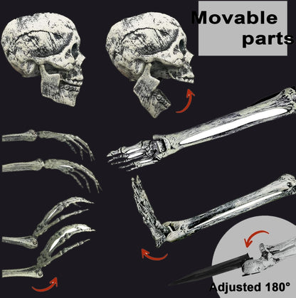 Graveyard Groundbreaker Skeleton Stakes (5-pc)