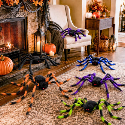 Flexible Posable Halloween Spiders