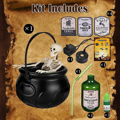 Floating Potion Cauldron with Mist Diffuser