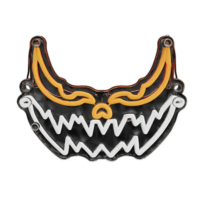 Halloween Devil Pumpkin Neon Sign